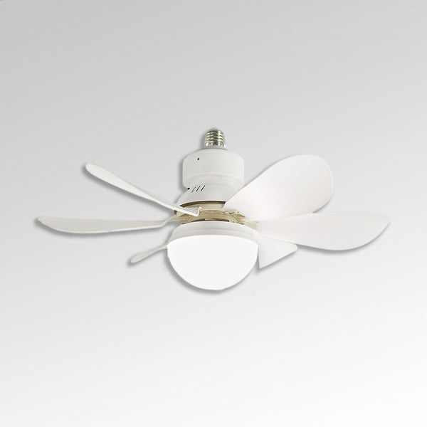 Mini Ceiling Fan with LED Lights Remote Control 3 Speed Wind 3 Color Temperature Suitable for Sleep - Shangdon